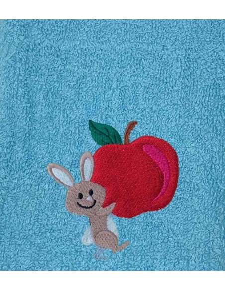 Drap de Bain Lapin 2 Personnalisé