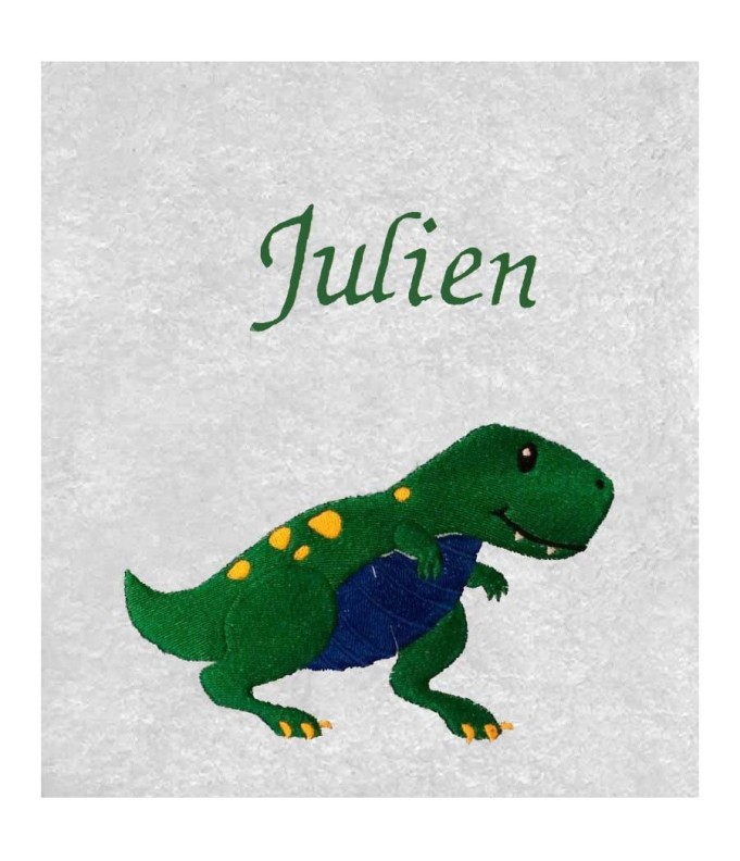 Drap de Bain Dinosaure 2 Personnalisé