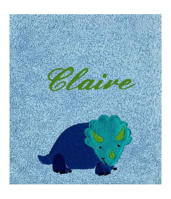 Drap de Bain Dinosaure 4 Personnalisé