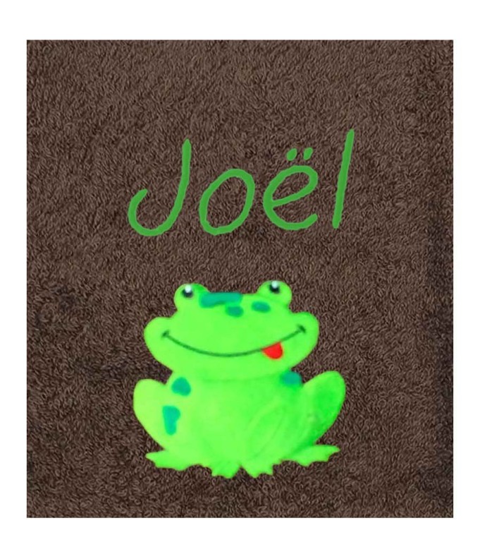 Drap de Bain Grenouille 4 Personnalisé