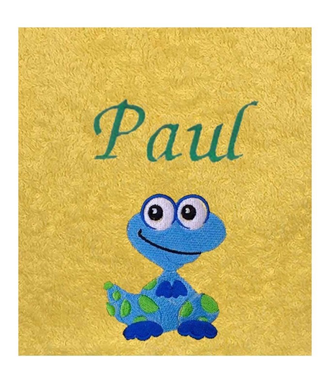 Drap de Bain Grenouille 2 Personnalisé