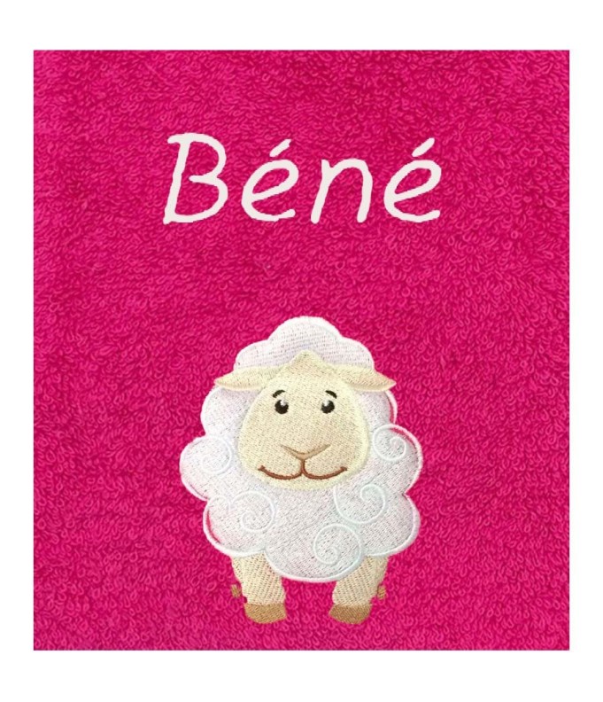 Drap de Bain Mouton Personnalisé