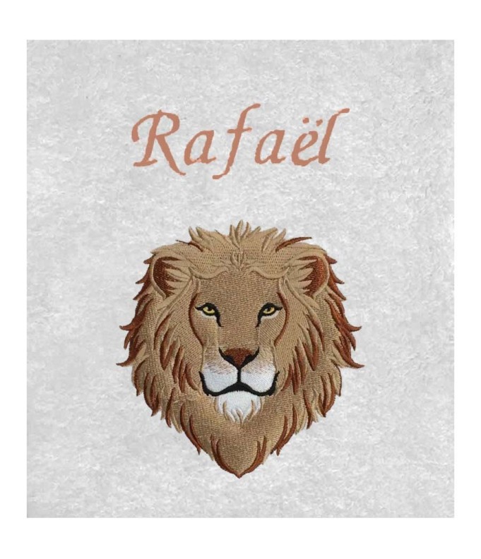 Drap de Bain Lion 4 Personnalisé