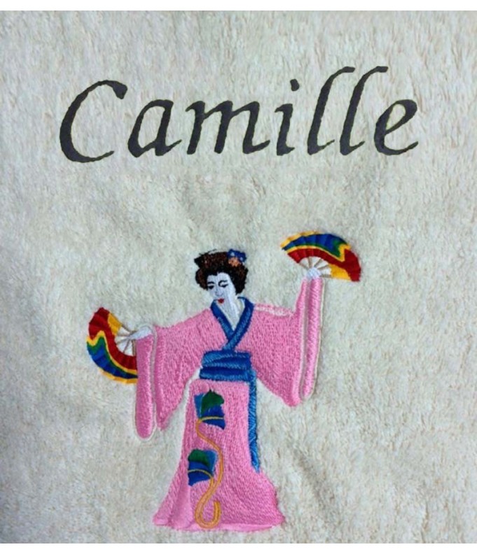 Drap de Bain Geisha Personnalisé
