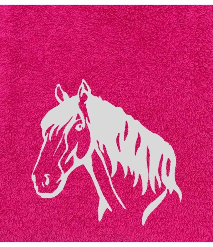 Drap de bain cheval