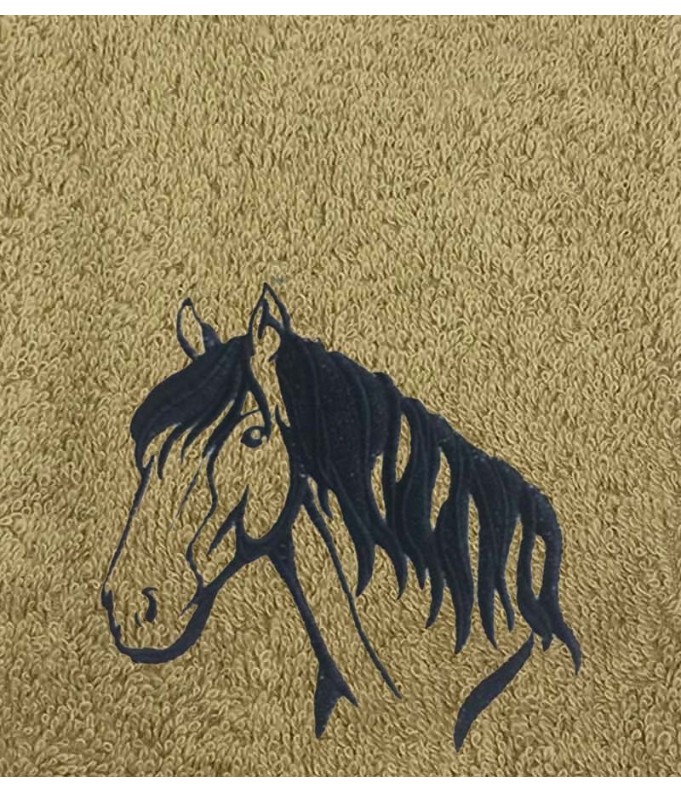 Drap de bain cheval