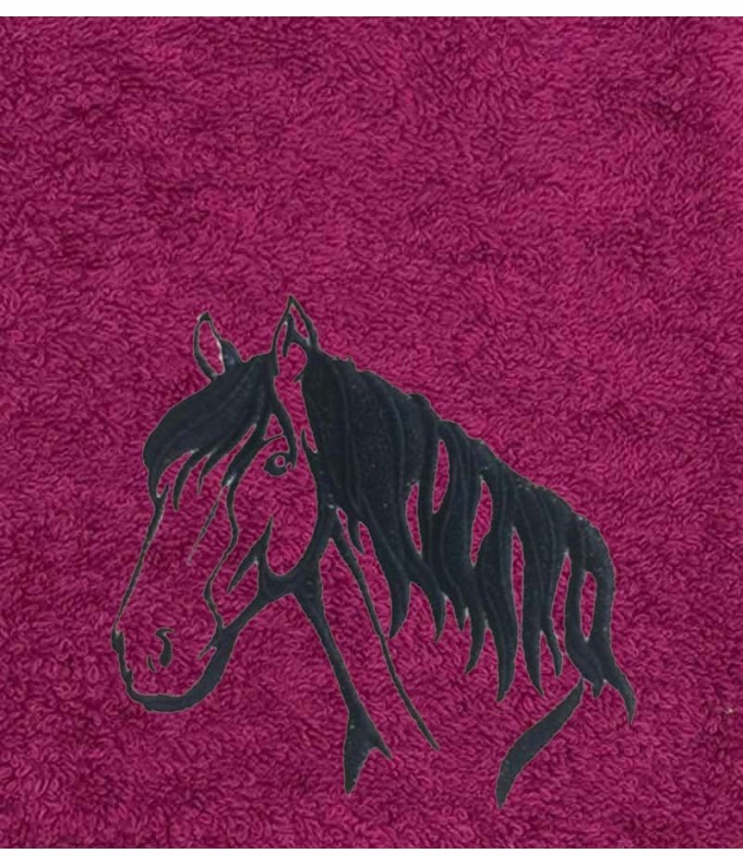 Drap de bain 100X150 cheval