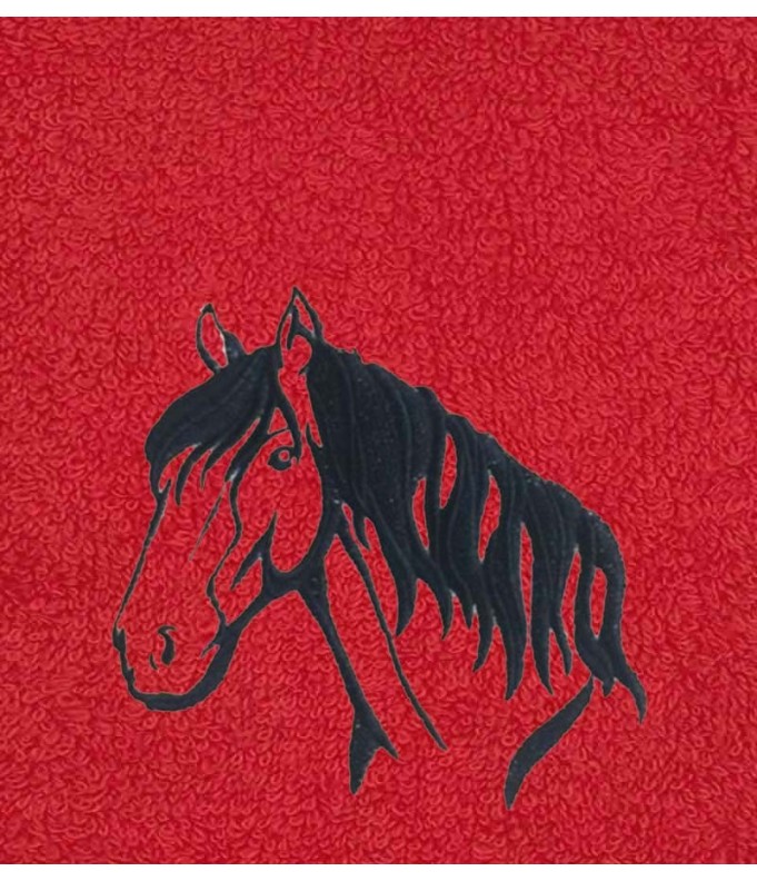 Drap de bain 100X150 cheval