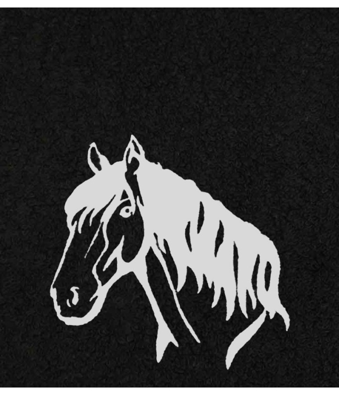 Drap de bain 100X150 cheval