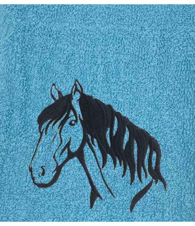 Drap de bain 100X150 cheval