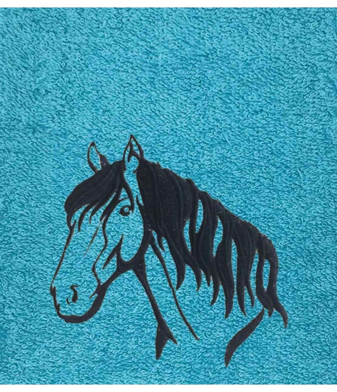 Drap de bain 100X150 cheval