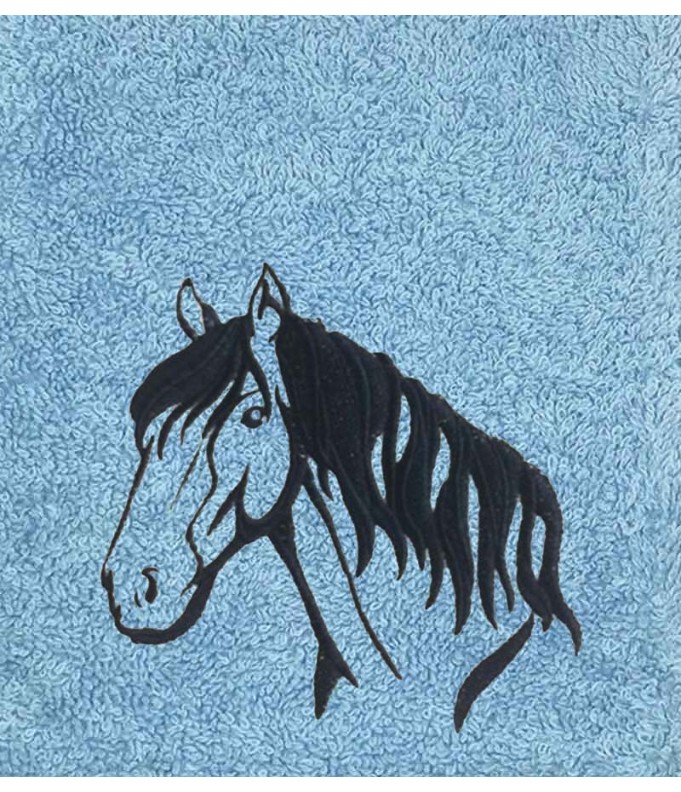 Drap de bain 100X150 cheval