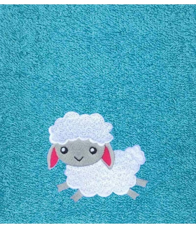 Drap de bain 50X100 agneau