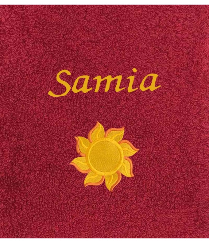 Drap de Bain Soleil 2 Personnalisé