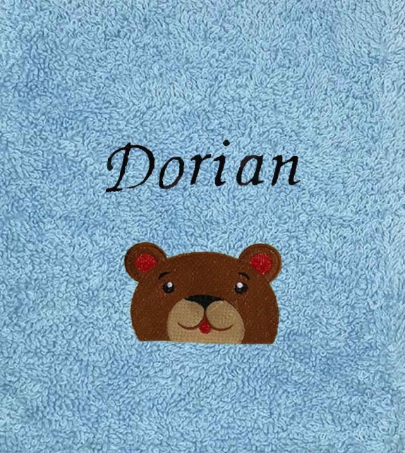 Drap de Bain Ours 12 Personnalisé