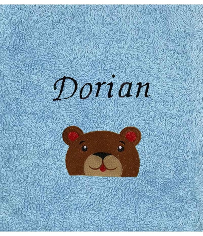 Drap de Bain Ours 12 Personnalisé