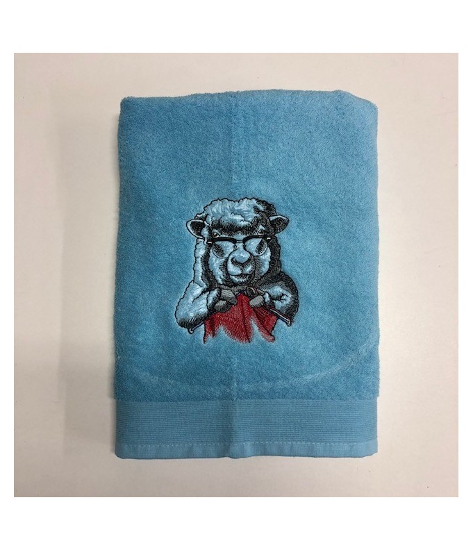 Drap de Bain Tricot Personnalisé