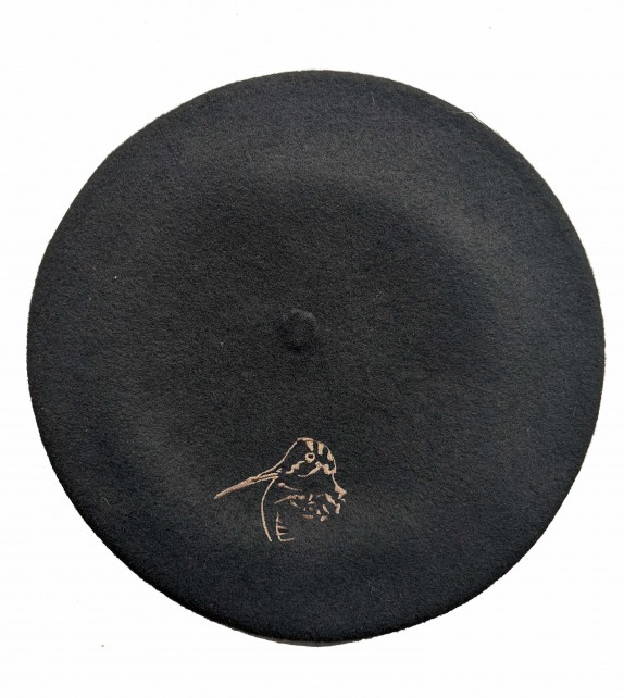 Béret noir Bécasse