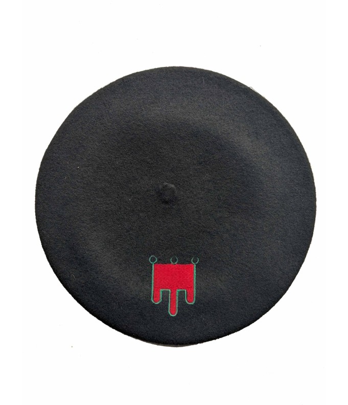 Béret auvergnat noir