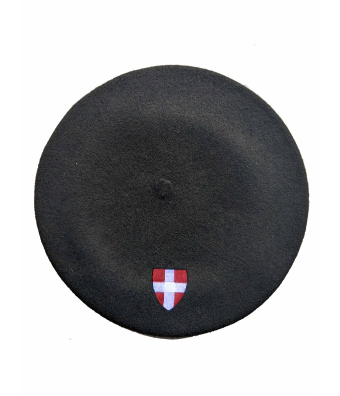Béret savoyard noir
