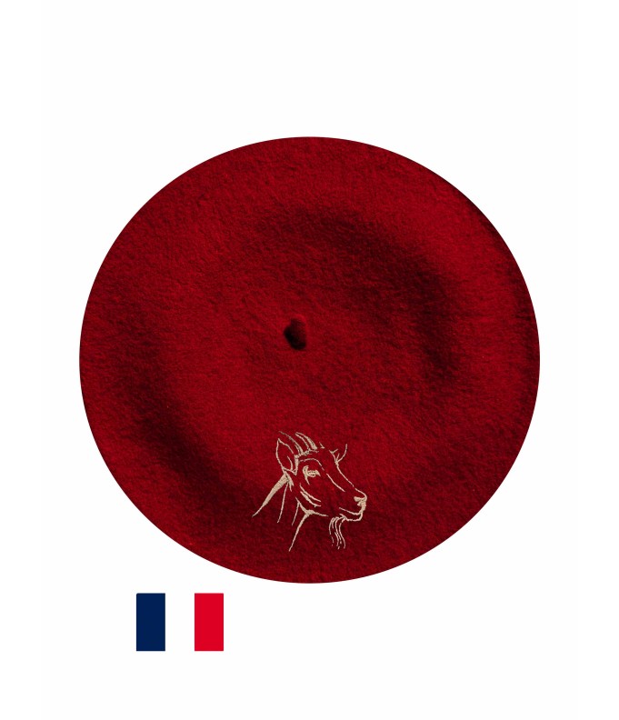 Béret Chèvre fabriqué à Bayonne