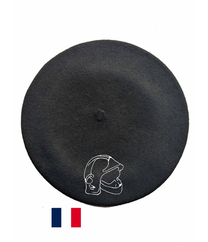 Béret casque de pompier fabriqué à Bayonne