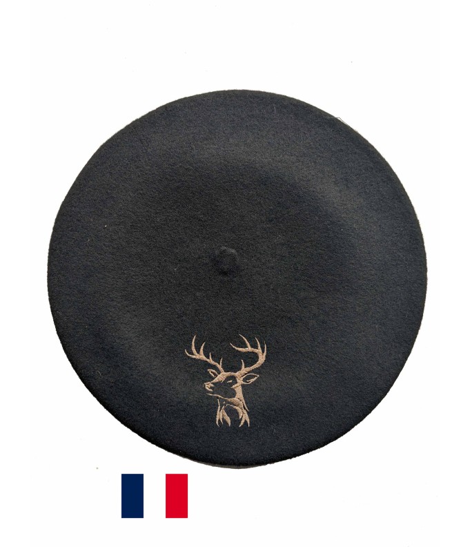 Béret Cerf 2 fabriqué à Bayonne