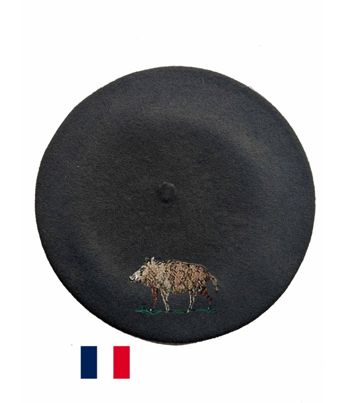 Béret Sanglier 4 fabriqué à Bayonne