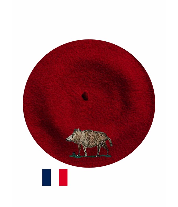 Béret Sanglier 4 fabriqué à Bayonne