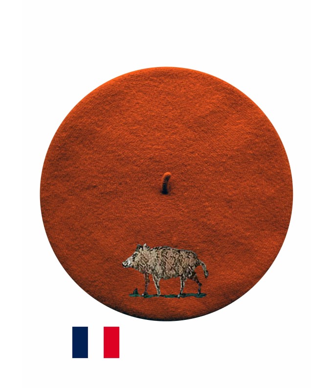 Béret Sanglier 4 fabriqué à Bayonne