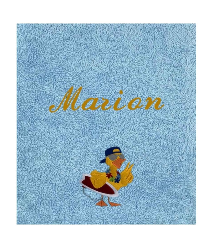Drap de Bain Canard 4 Personnalisé