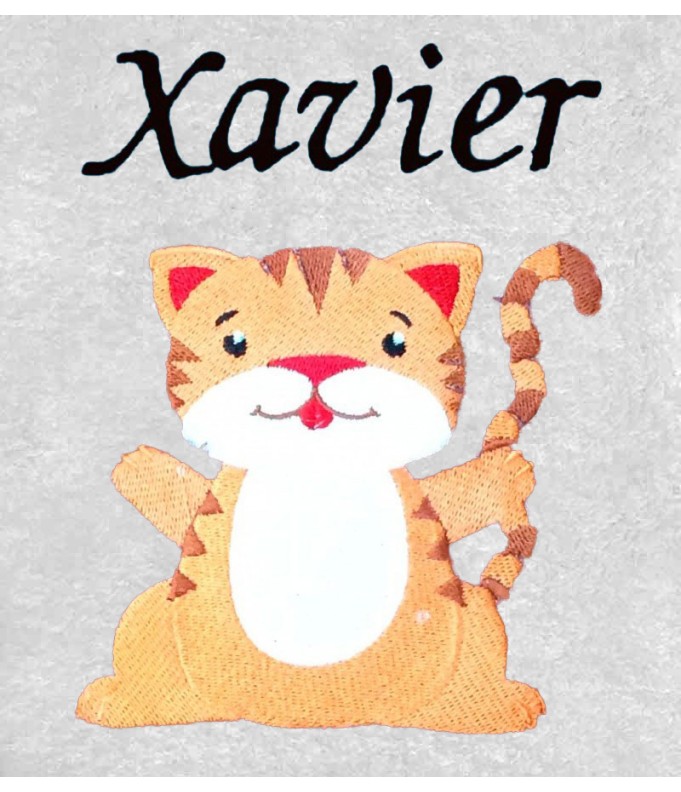 Drap de Bain Tigre 4 Personnalisé
