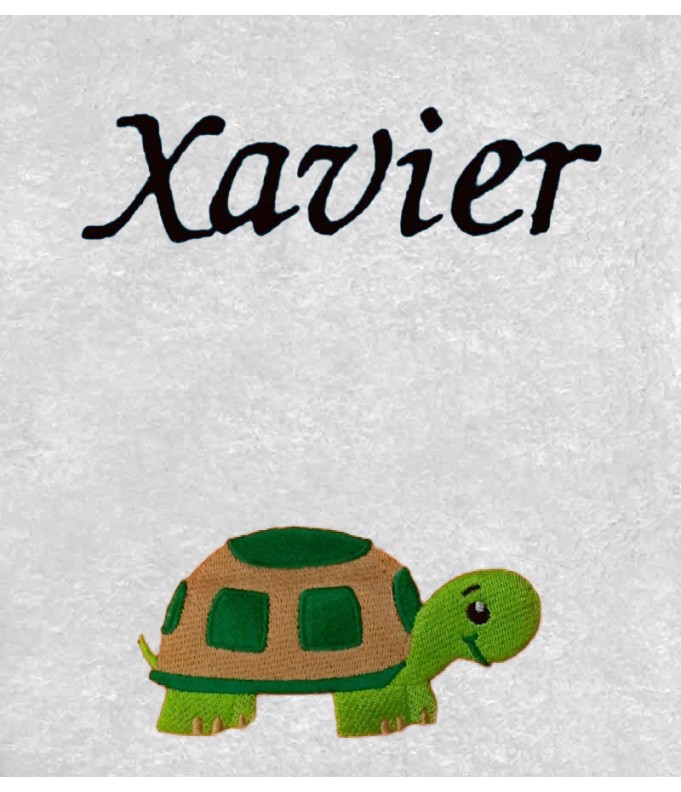 Drap de Bain Tortue 2 Personnalisé