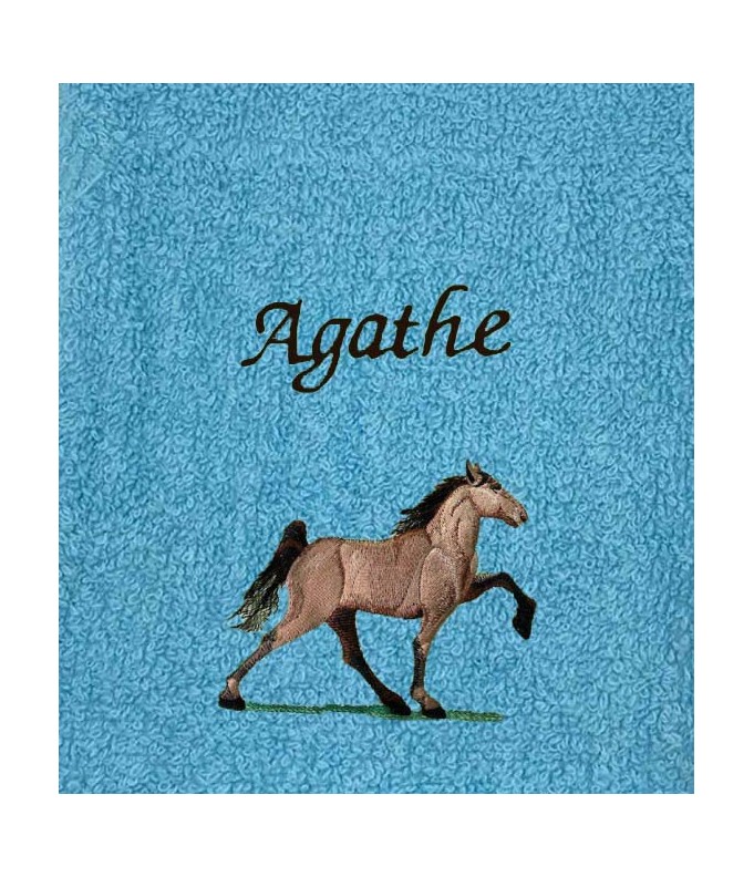 Drap de Bain Cheval 10 Personnalisé 70X140