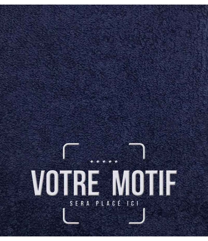 PEIGNOIR BRODÉ ADULTE PERSONNALISÉ DEVANT ET MOTIF DOS BELIER
