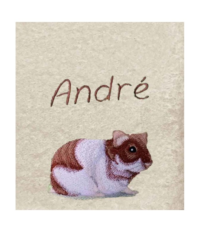 Drap de Bain Hamster 2 Personnalisé