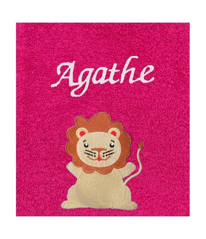 Drap de Bain Lion 2 Personnalisé