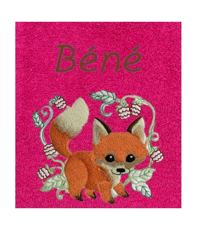Drap de Bain Renard 8 Personnalisé