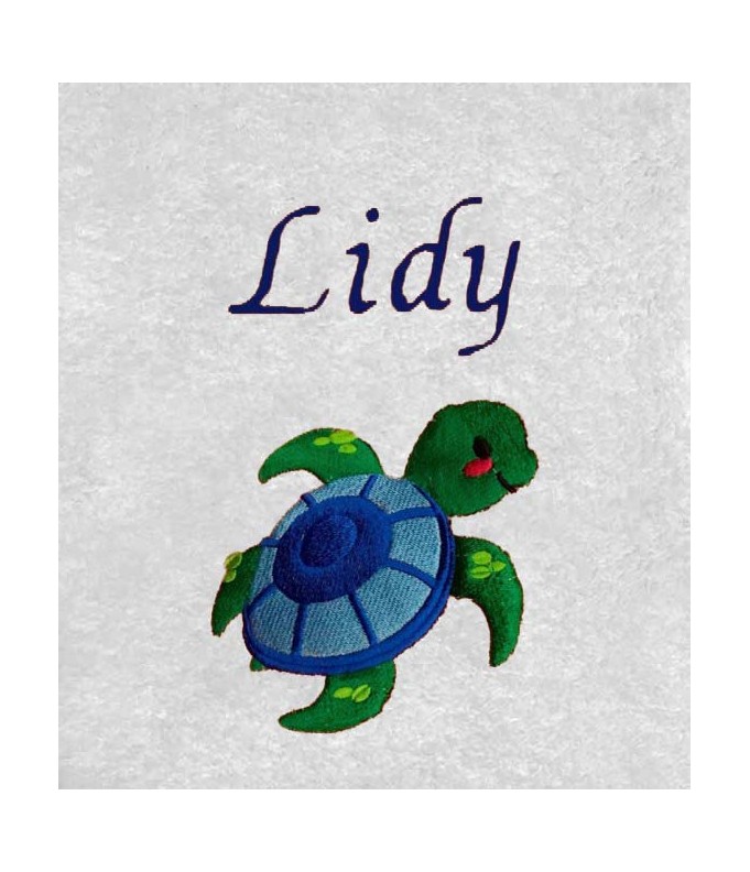 Drap de Bain Tortue 6 Personnalisé