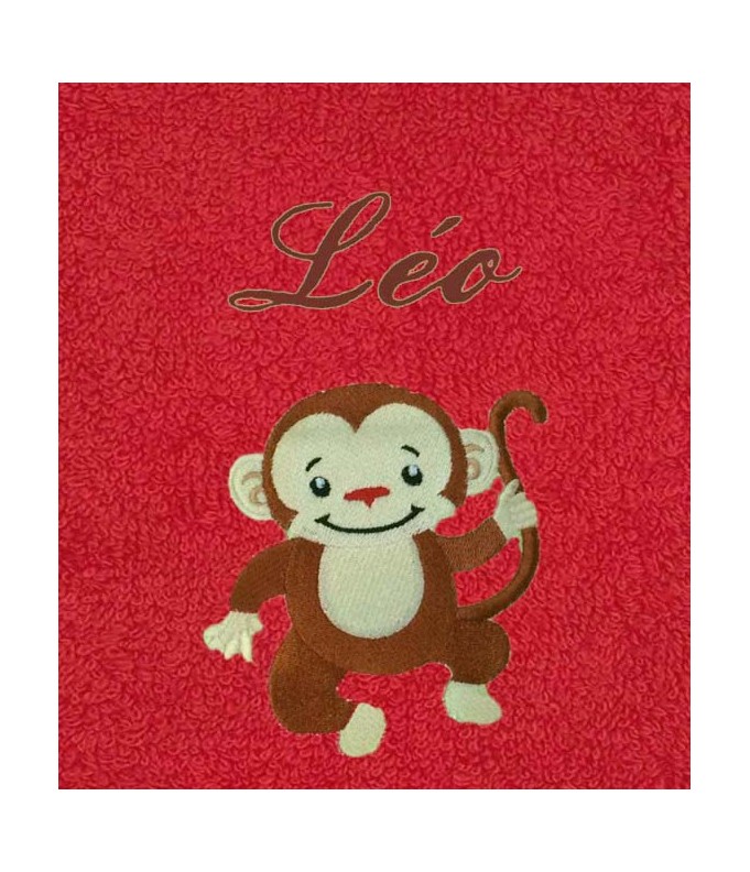 Drap de Bain Singe Personnalisé