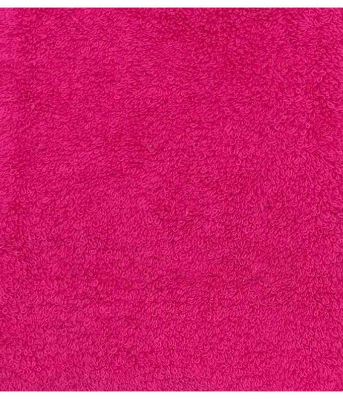Poncho de Bain Fushia Personnalisé Taille ado et adulte