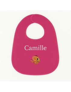 Bavoir personnalisé avec motif poisson 2