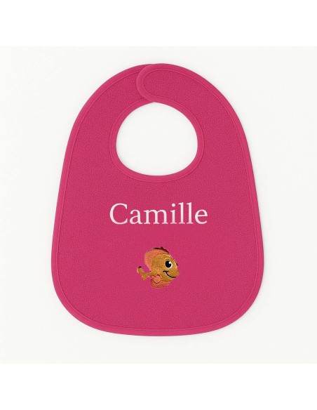 Bavoir personnalisé avec motif poisson 2