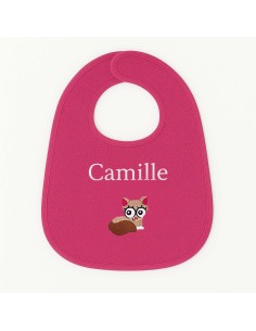 Bavoir personnalisé avec motif chat