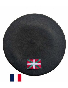 Béret Drapeau basque fabriqué à Bayonne
