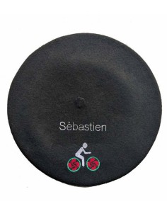 Béret cyclisme Pays Basque personnalisé