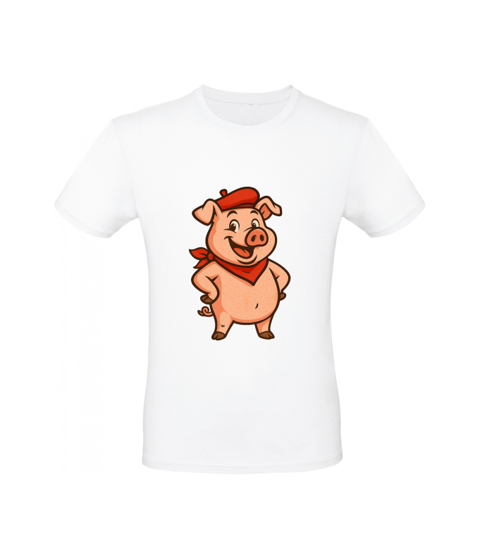 Tee Shirt cochon basque