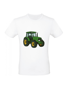 Tee Shirt Tracteur vert