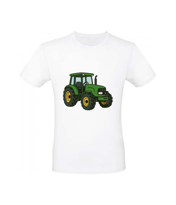 Tee Shirt Tracteur vert