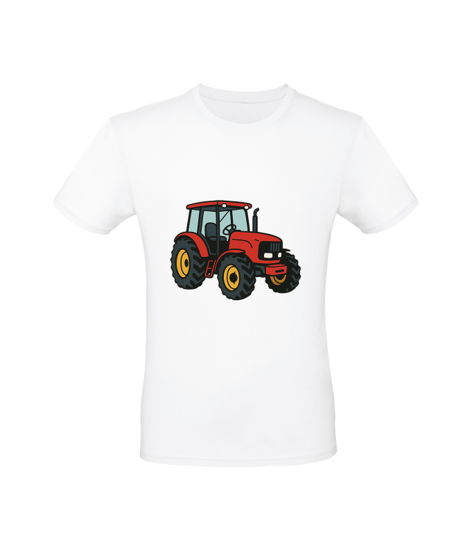Tee Shirt Tracteur rouge